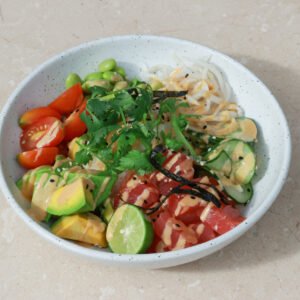 tuna poke bowl