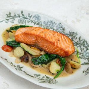 salmon steak